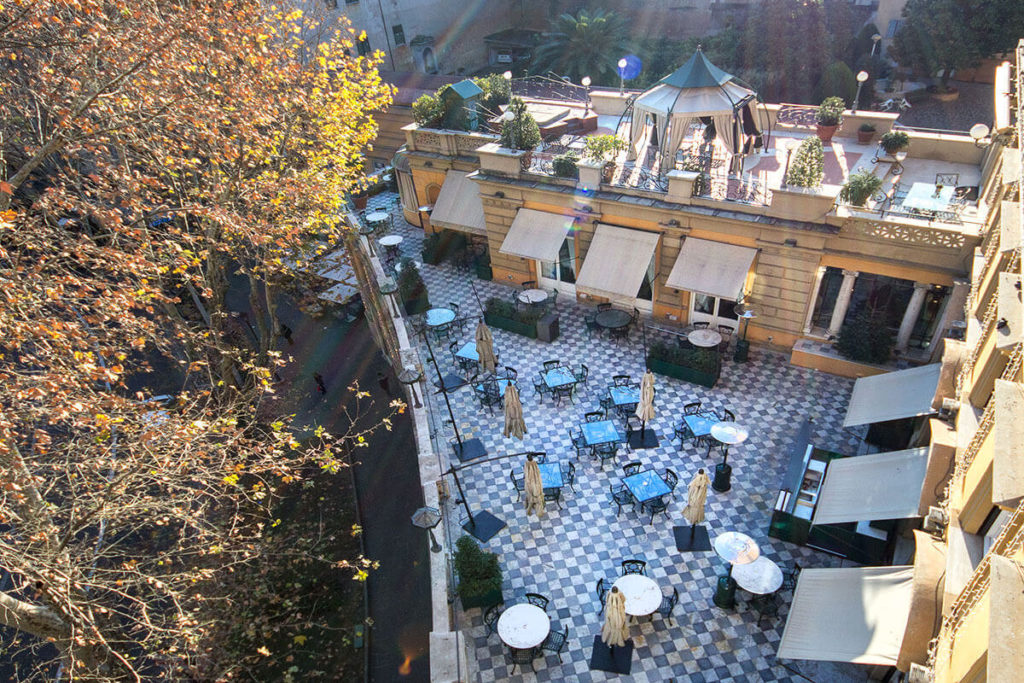Hotel Majestic Roma - The Terrace