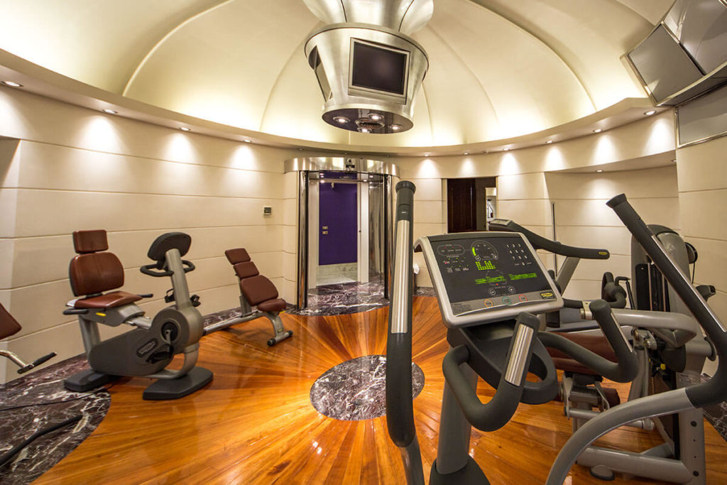 Gym at Hotel Majestic Roma